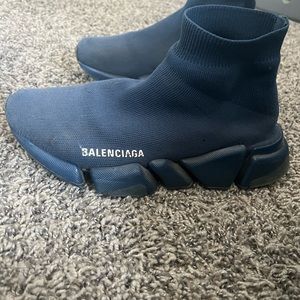 Used balenciaga speed shoes size 8